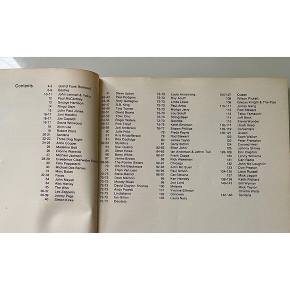 Vintage 1975 Rock Band Photographs, Music Life: Rock Giants In The Small World - Picture 3 of 9